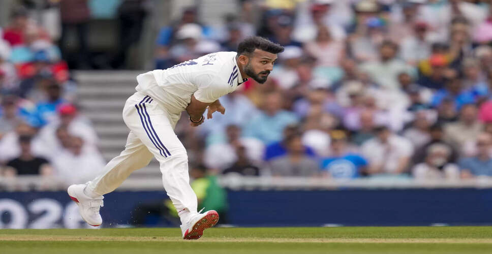Akash Deep Reflects on His Breakthrough Tour in England