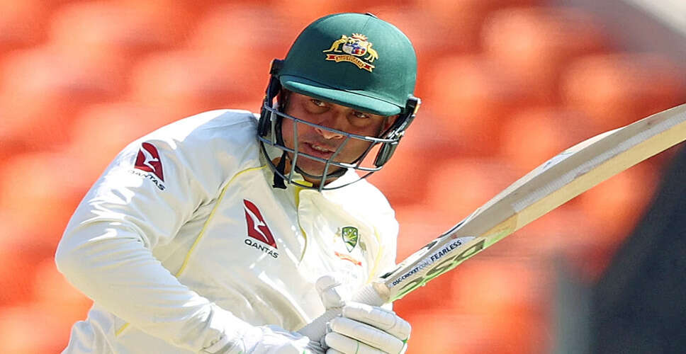 Michael Vaughan Urges Usman Khawaja to Decide His Future Ahead of Final Ashes Test