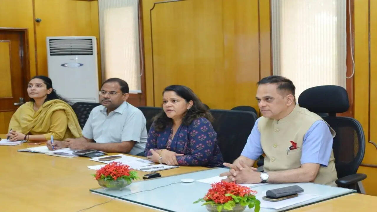 Progress Review of SMS Medical College’s IPD Tower Project in Jaipur