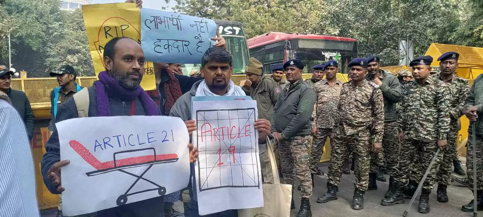 NREGA Sangharsh Morcha Cancels Protest Against New Employment Bill Amid Police Denial