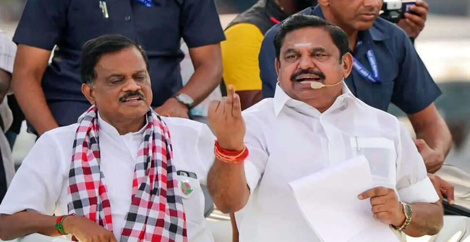 AIADMK's EPS Criticizes Tamil Nadu Government Ahead of Elections