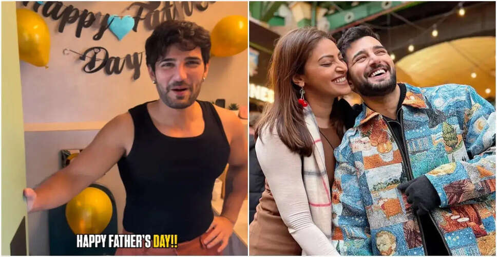 Aditya Seal and Anushka Ranjan Celebrate Unique Father&rsquo;s Day Surprise
