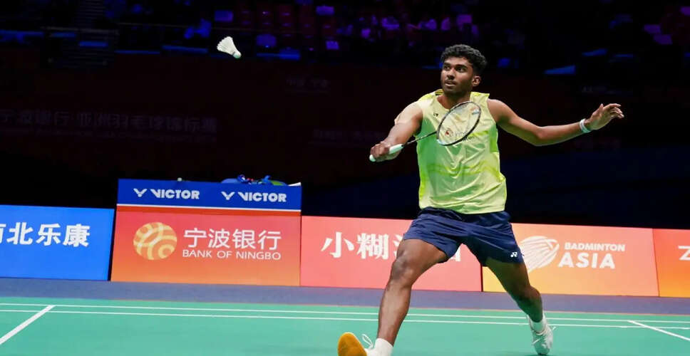 Ayush Shetty Shines at Badminton Asia Championships, Reaches Final