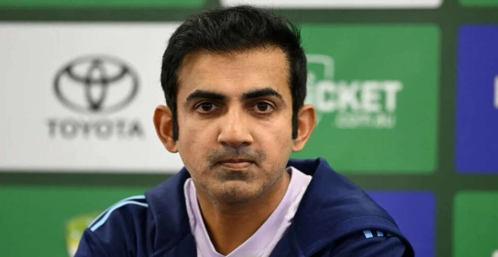 Gautam Gambhir Addresses Shreyas Iyer's Omission from England Test Series