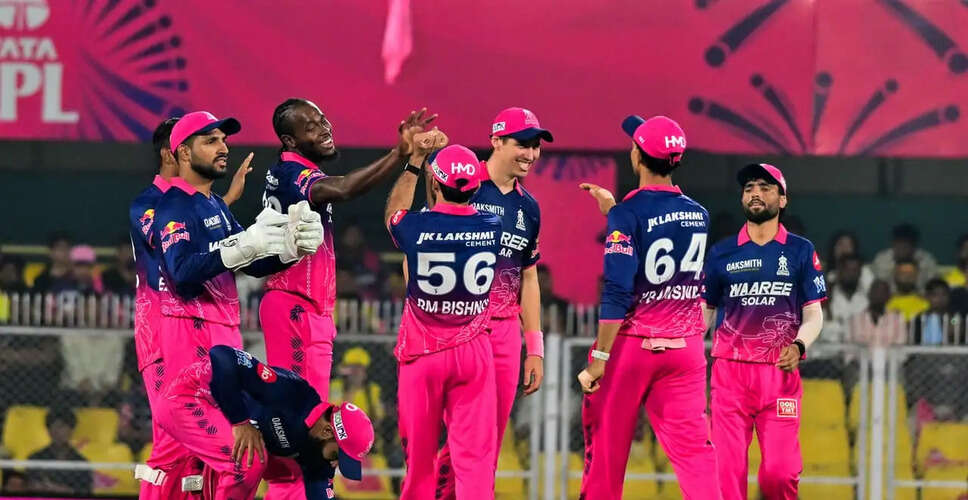 Rajasthan Royals Dominate Chennai Super Kings in IPL 2026 Opener