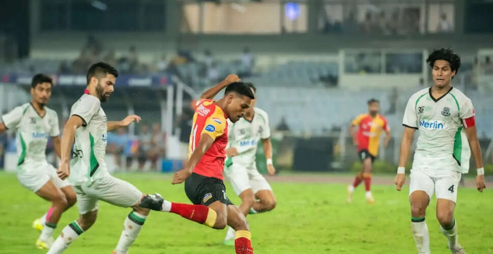 East Bengal FC Achieves Historic 7-0 Victory Over Mohammedan SC in Kolkata Derby