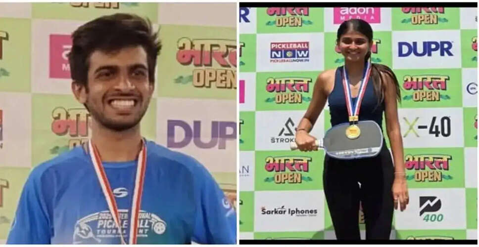 Bharat Open Showcases Top Talent in Vadodara's Pickleball Scene
