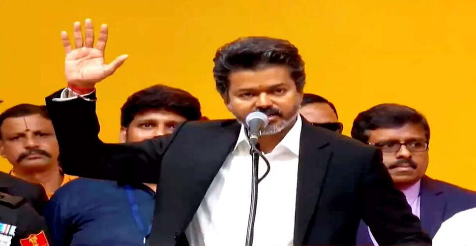 C. Joseph Vijay Sworn in as Tamil Nadu Chief Minister, Promises New Era