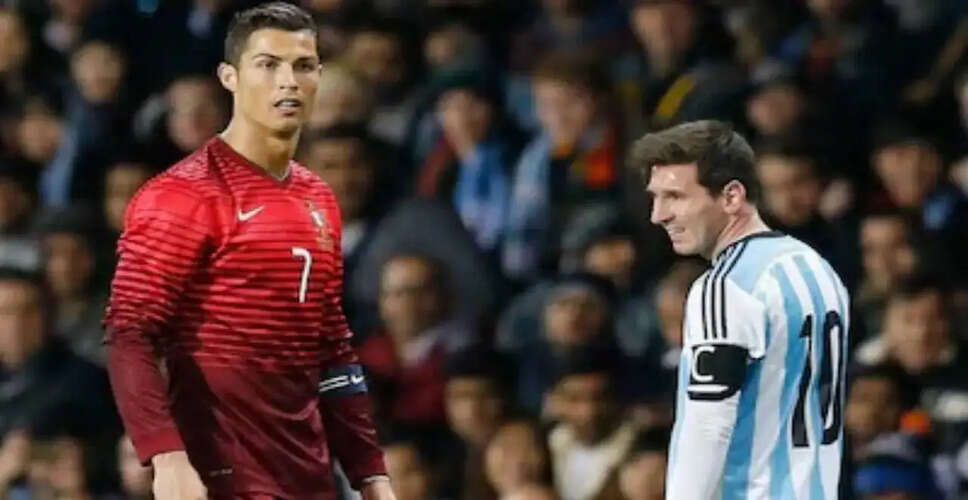 Lionel Messi Discusses His Rivalry with Cristiano Ronaldo