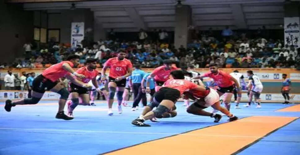 Exciting Showdown Awaits at Senior National Kabaddi Championship Semifinals