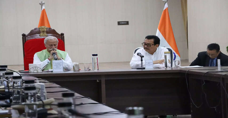 Governor K T Parnaik Advocates for Peace and Development in Arunachal Pradesh's Eastern Districts