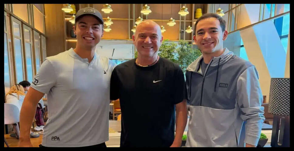 Andre Agassi Sparks Interest in Pickleball at Kuala Lumpur Exhibition