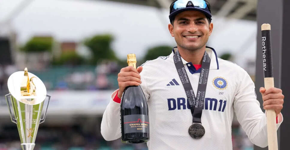 Shubman Gill Makes History as Captain in England Test Series