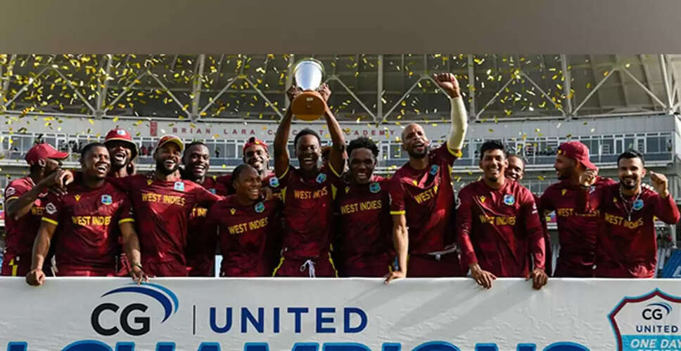 West Indies Clinches Historic ODI Series Against Pakistan with 202-Run Victory