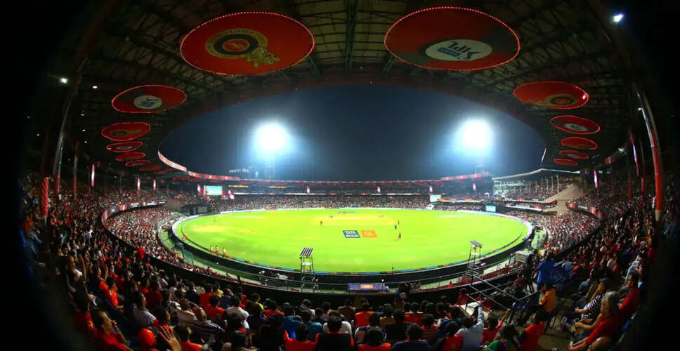Exciting Return of IPL Matches to M Chinnaswamy Stadium in Bengaluru