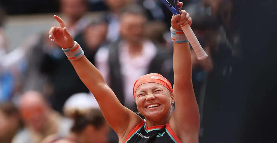 Diana Shnaider Shocks Aryna Sabalenka to Reach French Open Semifinals
