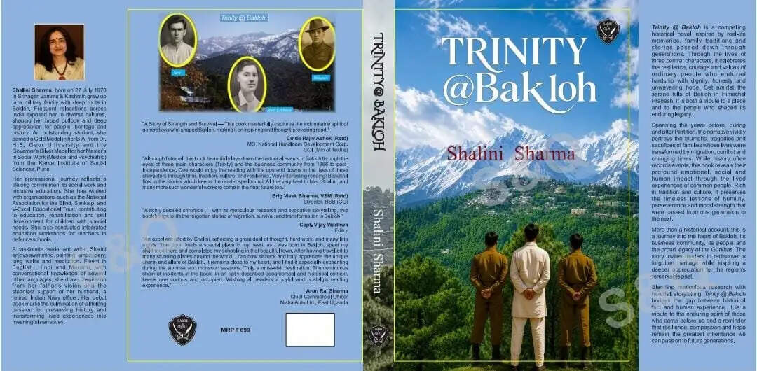 Upcoming Release: Shalini Sharma's 'Trinity @ Bakloh' Explores Heritage and Humanity