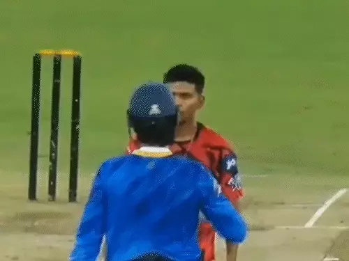 Intense Showdown Between Ishan Kishan and Bowler Zeeshan Captivates Cricket Fans