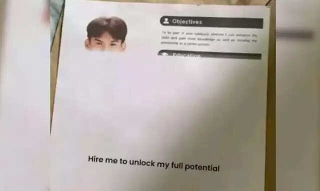 Innovative Job Seeker's Half-Printed Resume Goes Viral