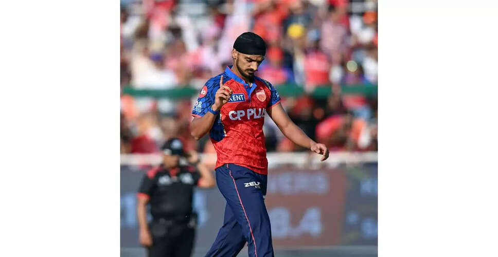 Arshdeep Singh Achieves 100 IPL Wickets Milestone for Punjab Kings