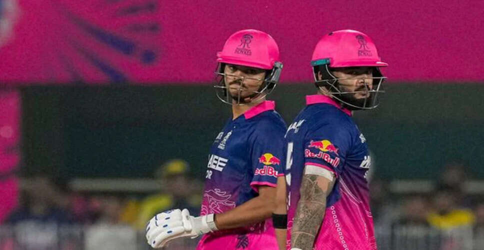 Rajasthan Royals Dominate Chennai Super Kings in IPL 2026 Opener