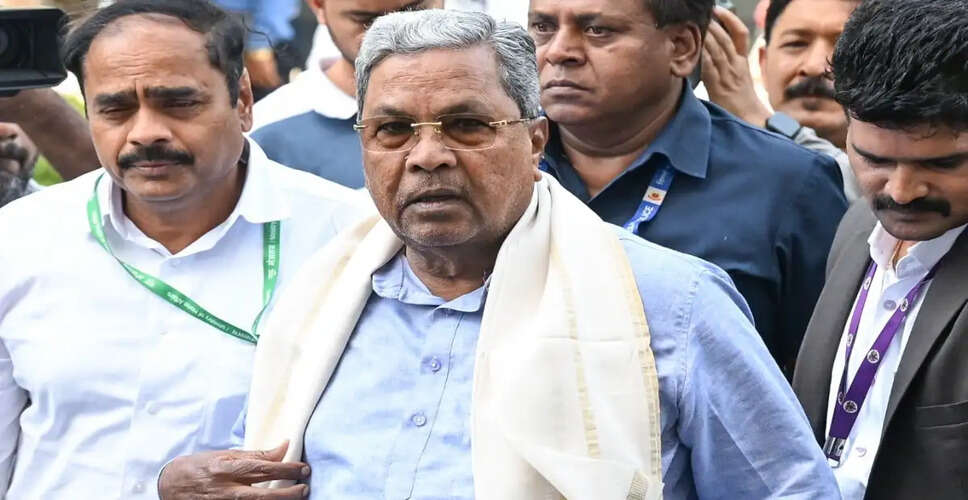 Karnataka CM Siddaramaiah Dismisses Leadership Change Speculations