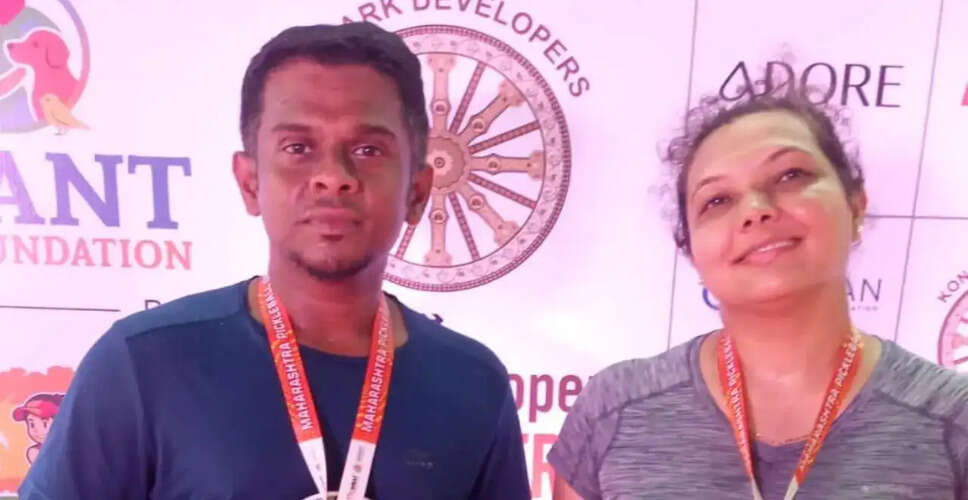 Srijith Shivan and Babita Saini Triumph at Maharashtra Open in Mixed Doubles