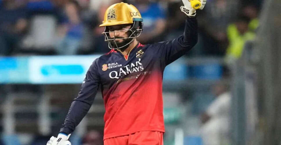 Rajat Patidar's Explosive Knock Leads RCB to a Record Total in IPL Qualifier
