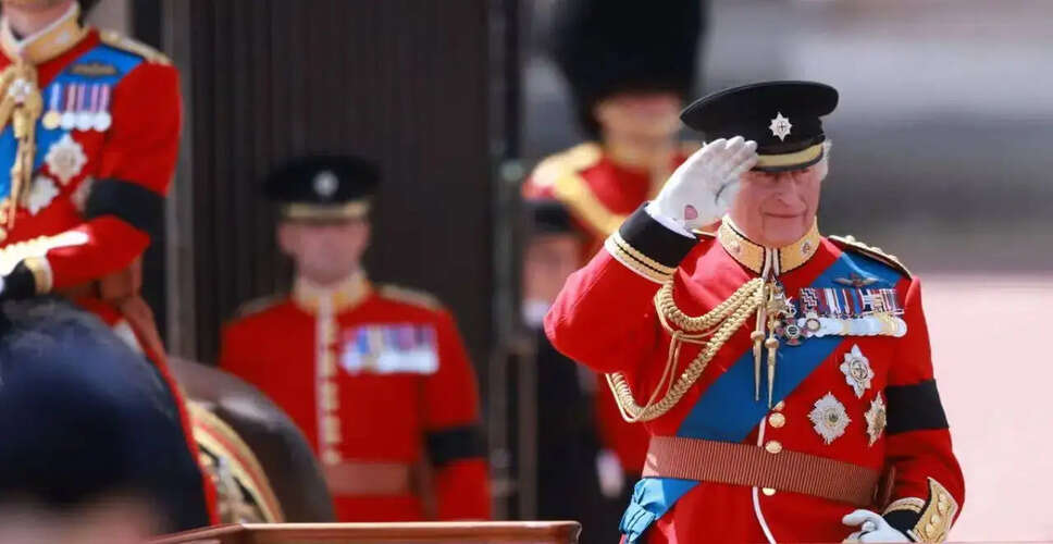 Celebrating King Charles III: Highlights from Trooping the Colour Parade