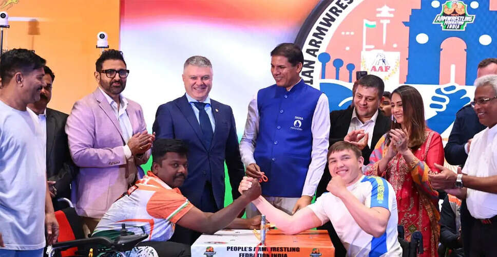 Para Armwrestling Achieves Milestone for Brisbane 2032 Paralympics