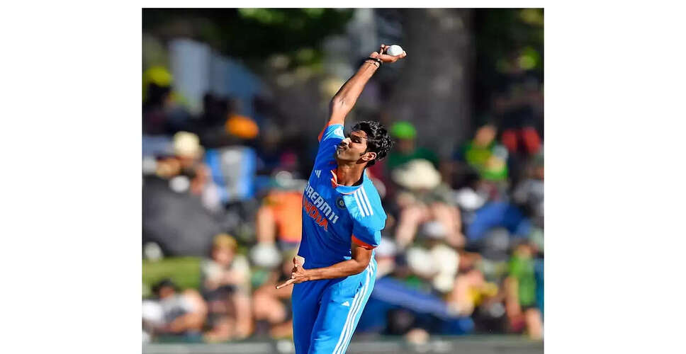 Washington Sundar Exits India vs New Zealand ODI Series Due to Injury