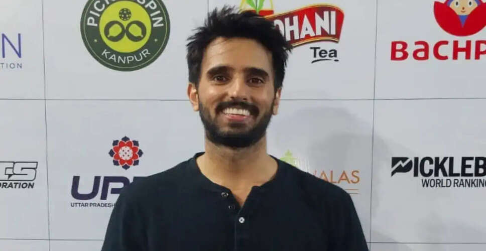 Rajanvir Singh Dharni Triumphs in Men's Singles at PickleSpin PWR50 Cup