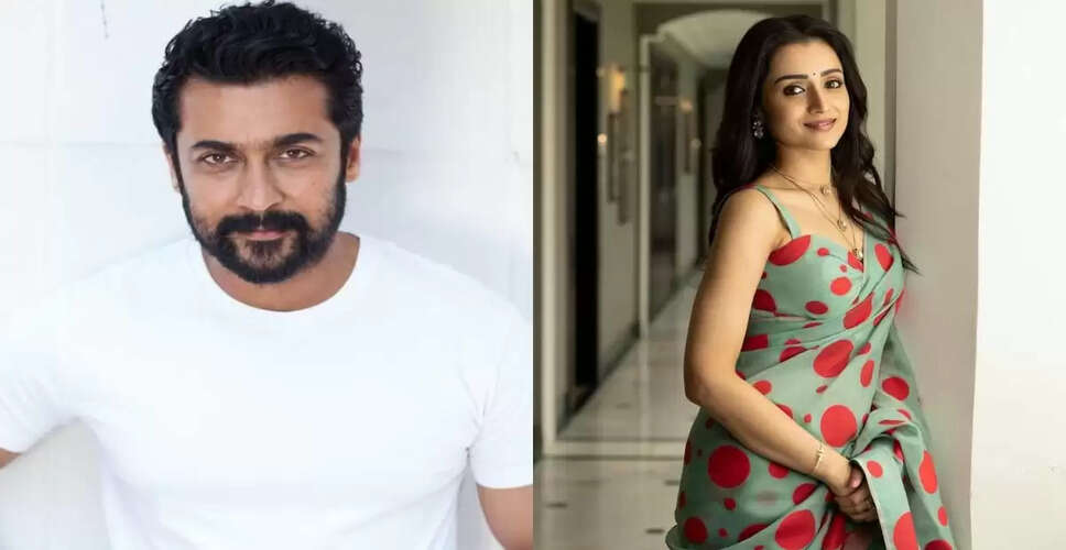 Suriya and Trisha Reunite in New Film 'Karuppu' After Two Decades