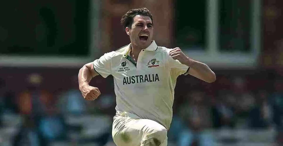 Pat Cummins Celebrates Milestone Achievement in World Test Championship Final