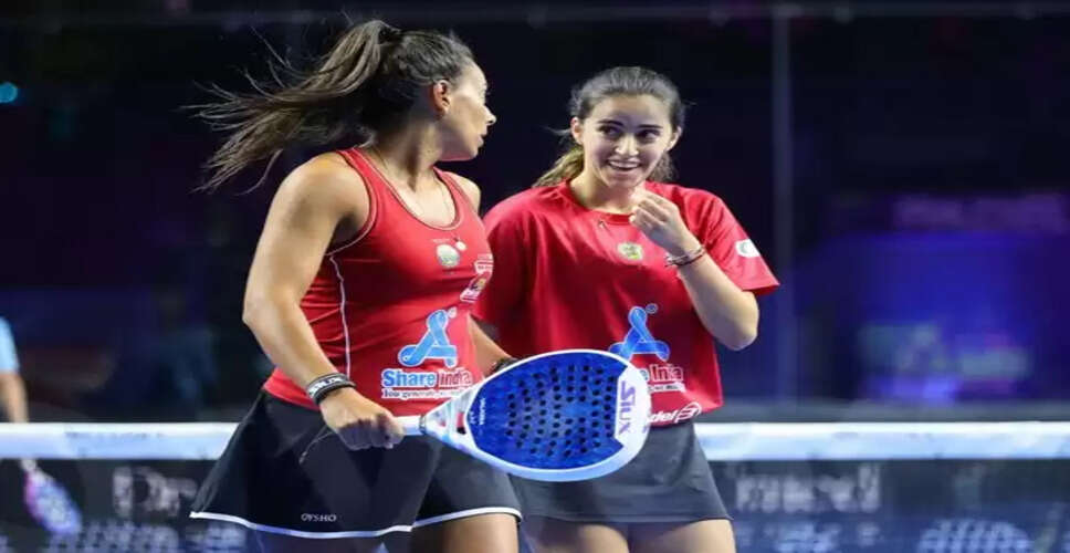 Exciting Matches Kick Off World Padel League with Thrilling Upsets