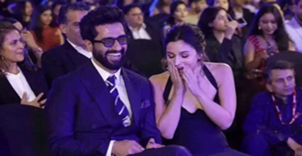 Alia Bhatt and Vicky Kaushal Spark Buzz at Awards Function