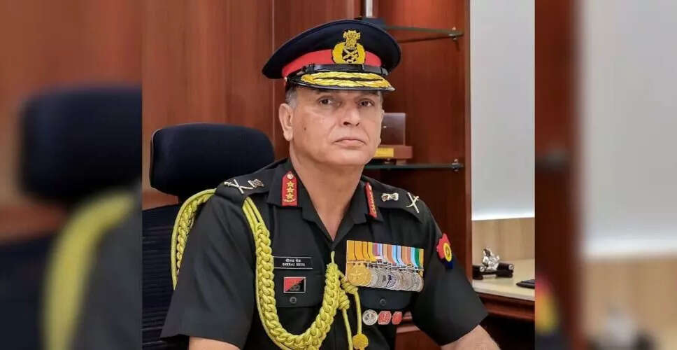 Lt Gen Dhiraj Seth Appointed as New Chief of Army Staff