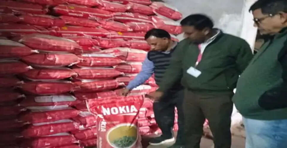 Food Safety Team Seizes Over 15,000 kg of Pulses in Jaipur Raid