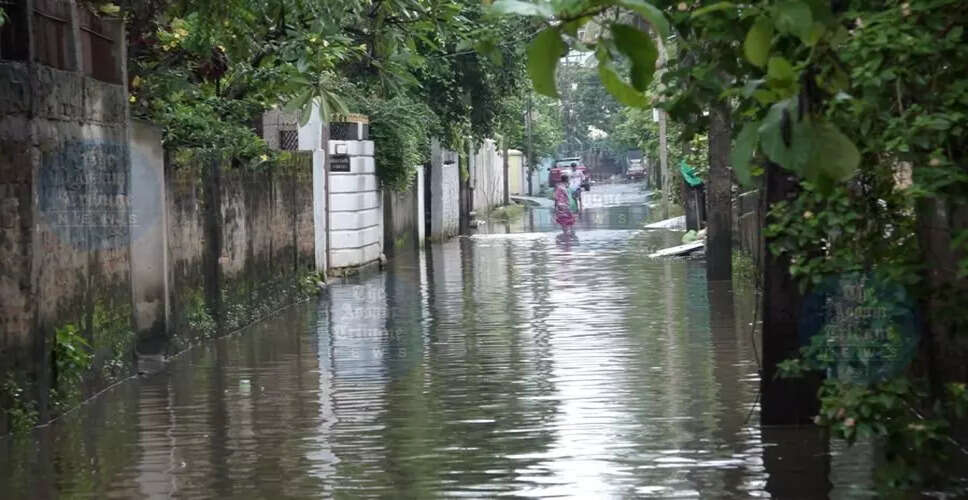 Severe Waterlogging Hits Guwahati Amid Relentless Rainfall