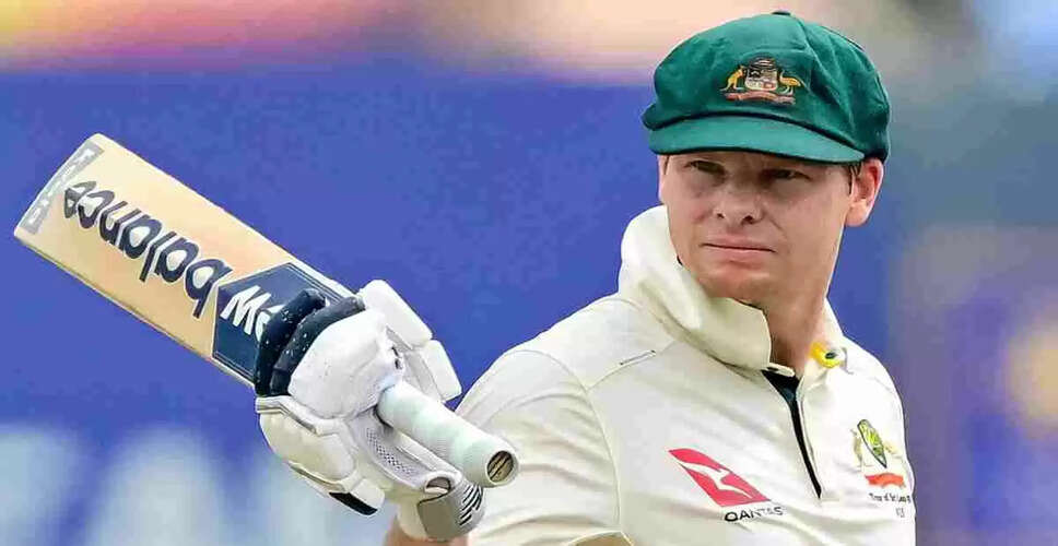 Steve Smith Provides Positive Update on Fitness Ahead of Second Test
