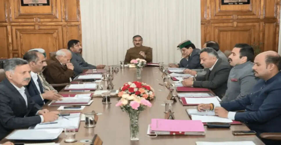 Himachal Pradesh Cabinet Implements Key Reforms to Combat Drug Trafficking and Support Educators