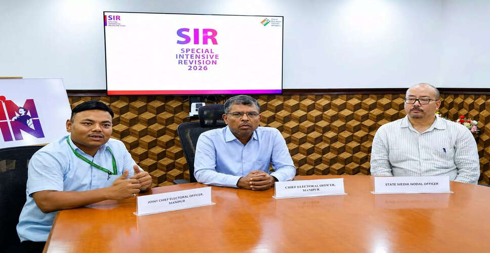 Manipur Launches Special Intensive Revision of Electoral Roll for 2026 Elections