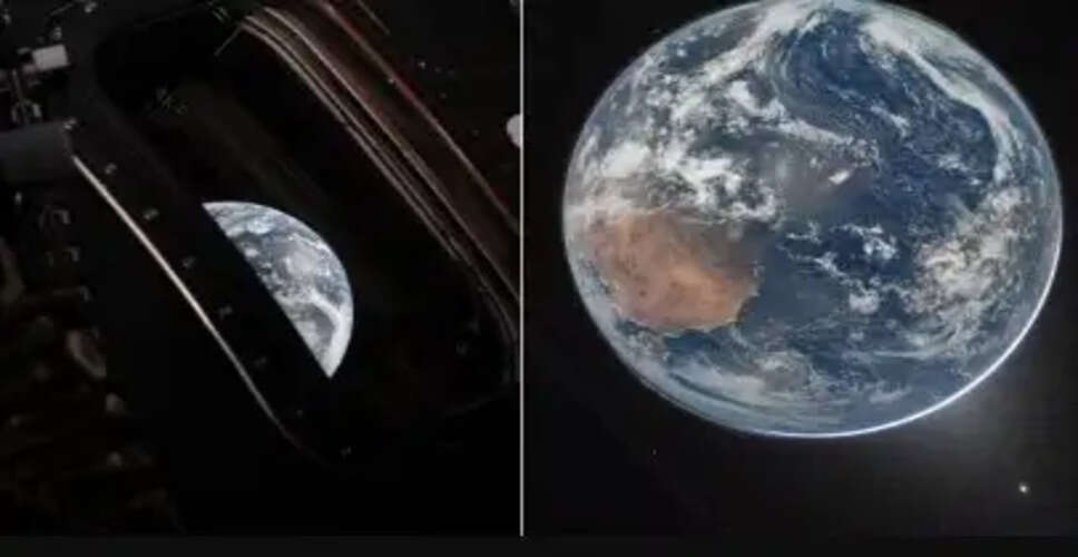 NASA's Artemis-2 Astronauts Capture Stunning Earth Images on Lunar Journey