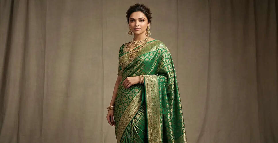 Why the Green Saree is the Ultimate Fashion Statement in Bollywood