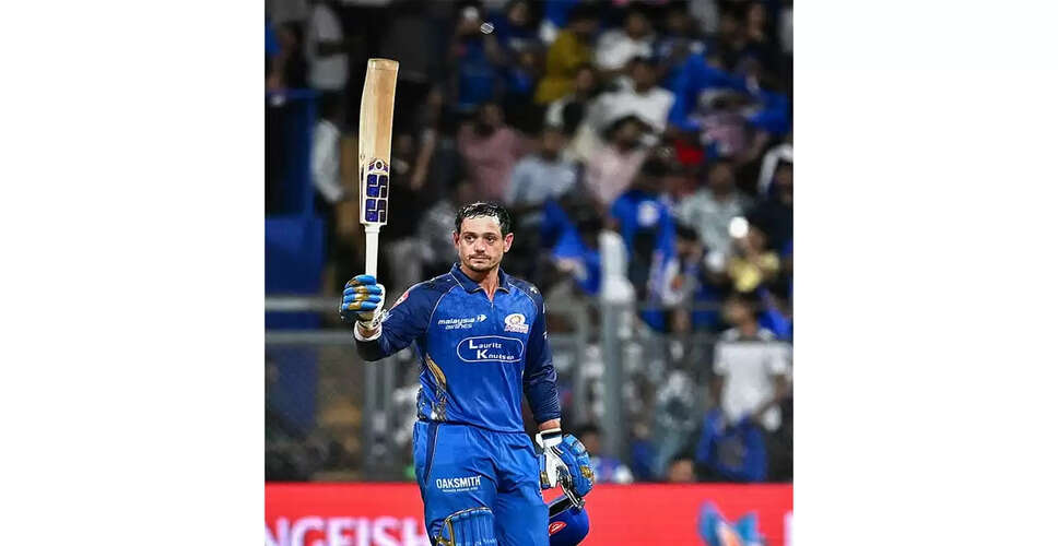 Quinton de Kock Makes IPL History with Record Centuries