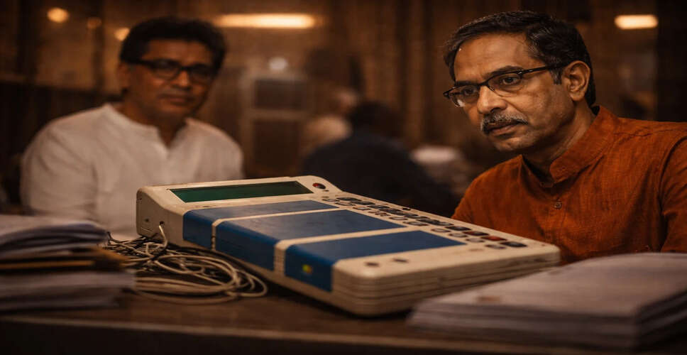 Controversy Erupts Over Maharashtra Municipal Elections and EVM Backup Procedures