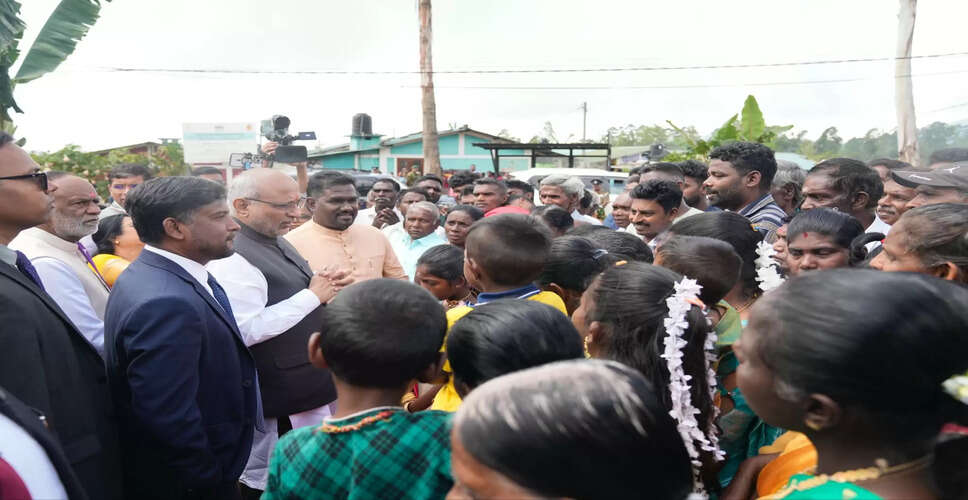 What Did India's Vice President Discuss During His Historic Visit to Sri Lanka?