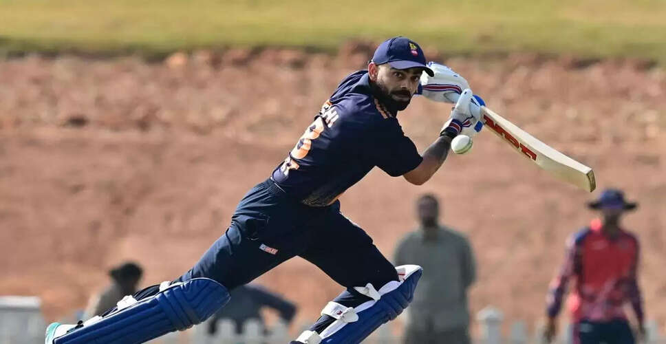 Virat Kohli Shines in Vijay Hazare Trophy Comeback After 16 Years