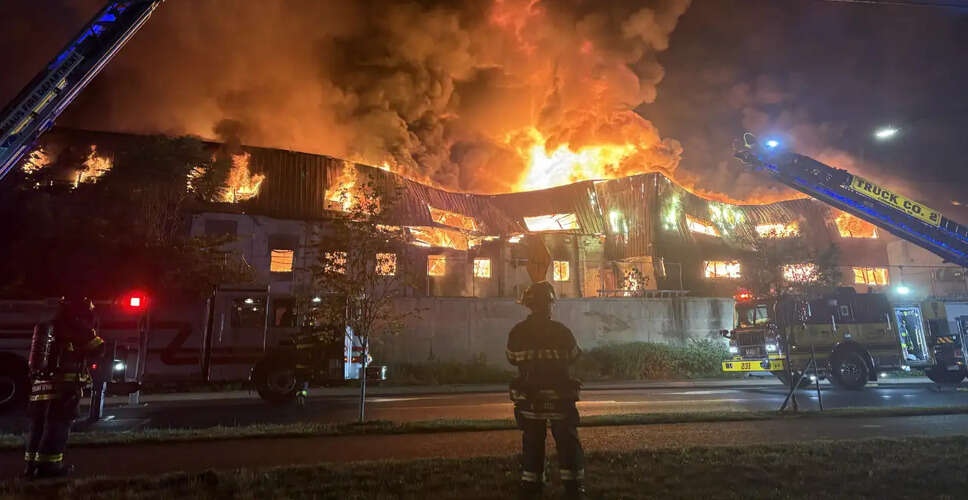 Massive Fire Erupts in Allentown, Pennsylvania, Prompting Emergency Response