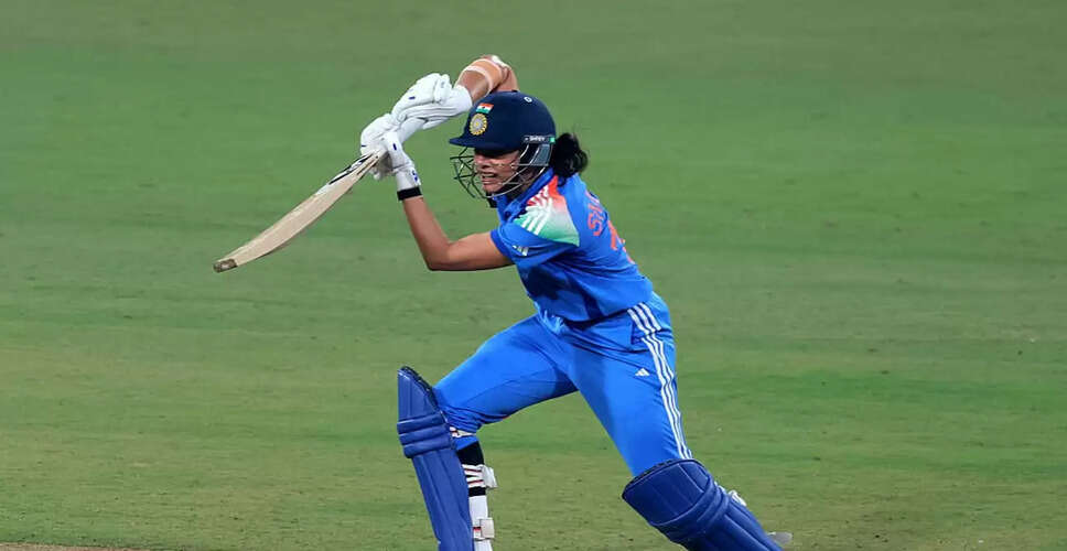 Smriti Mandhana Eyes Historic Milestones in Women's Cricket by 2026